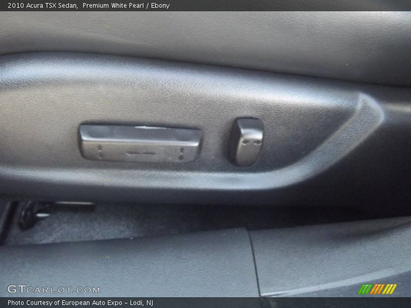 Premium White Pearl / Ebony 2010 Acura TSX Sedan