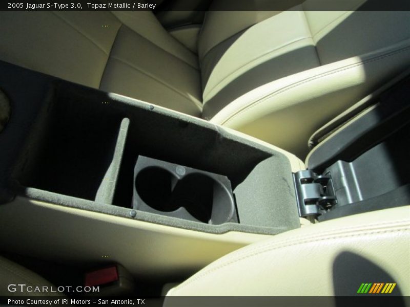 Topaz Metallic / Barley 2005 Jaguar S-Type 3.0