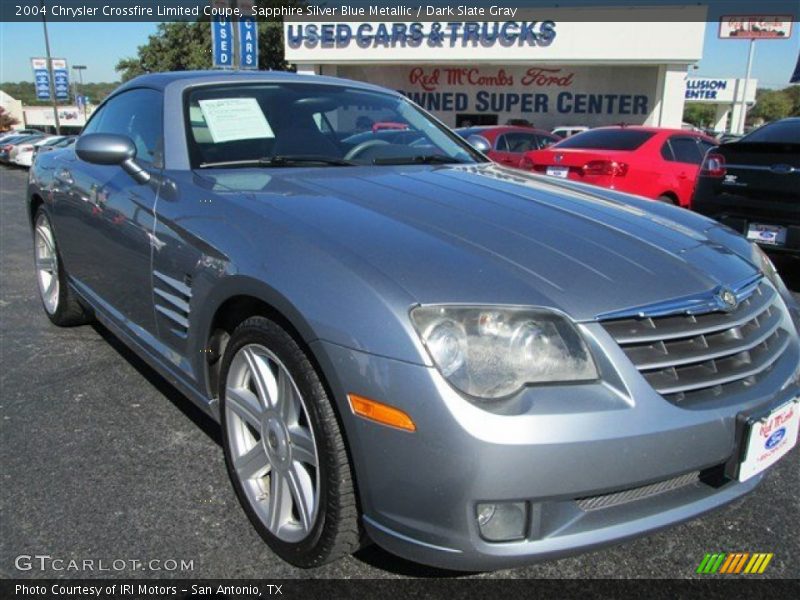 Sapphire Silver Blue Metallic / Dark Slate Gray 2004 Chrysler Crossfire Limited Coupe
