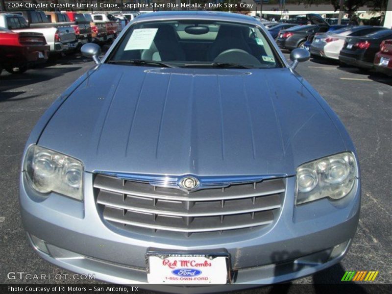 Sapphire Silver Blue Metallic / Dark Slate Gray 2004 Chrysler Crossfire Limited Coupe