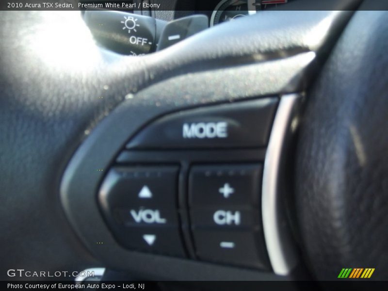 Premium White Pearl / Ebony 2010 Acura TSX Sedan