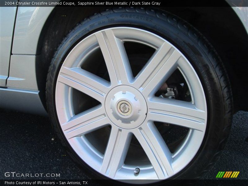 Sapphire Silver Blue Metallic / Dark Slate Gray 2004 Chrysler Crossfire Limited Coupe