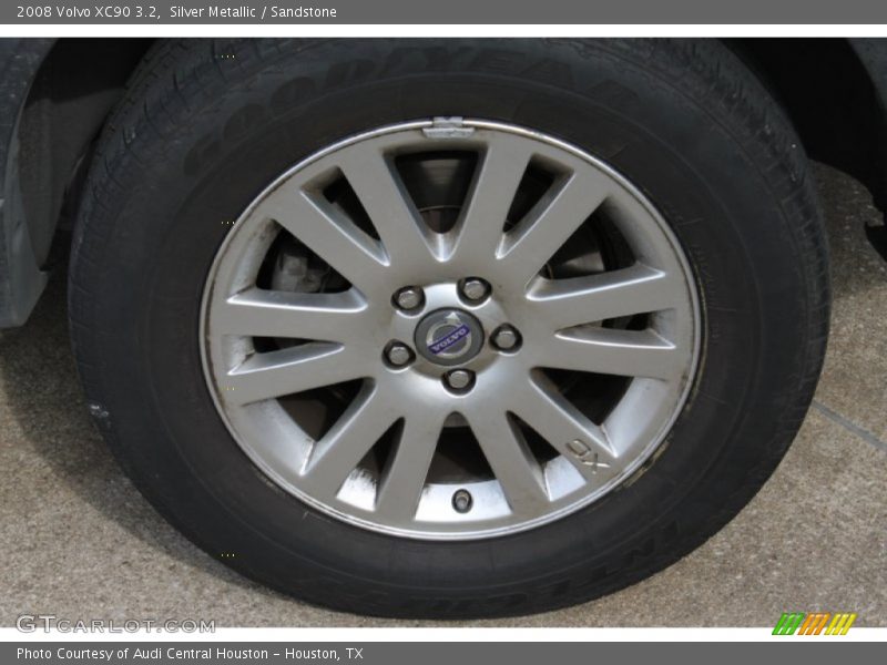 Silver Metallic / Sandstone 2008 Volvo XC90 3.2