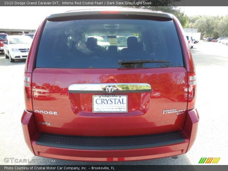 Inferno Red Crystal Pearl / Dark Slate Gray/Light Shale 2010 Dodge Grand Caravan SXT