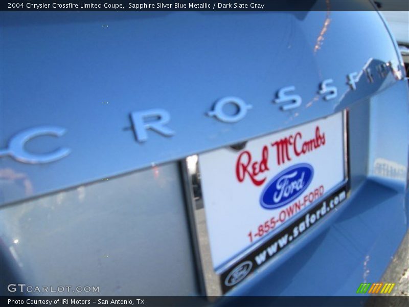 Sapphire Silver Blue Metallic / Dark Slate Gray 2004 Chrysler Crossfire Limited Coupe