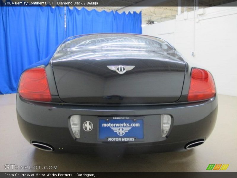 Diamond Black / Beluga 2004 Bentley Continental GT