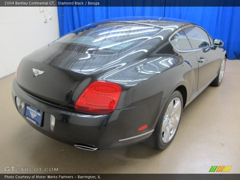 Diamond Black / Beluga 2004 Bentley Continental GT