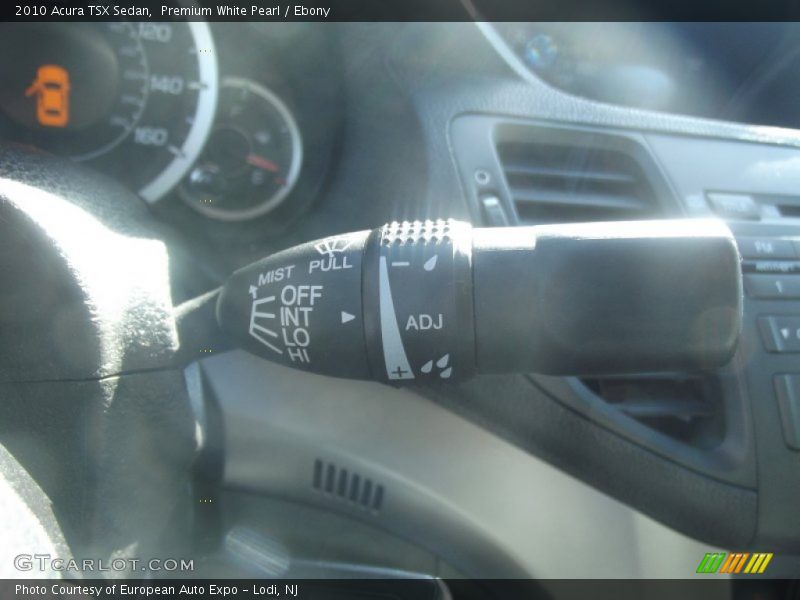 Premium White Pearl / Ebony 2010 Acura TSX Sedan