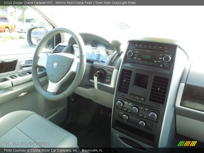 Inferno Red Crystal Pearl / Dark Slate Gray/Light Shale 2010 Dodge Grand Caravan SXT