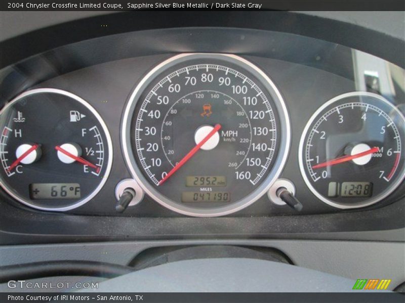 Sapphire Silver Blue Metallic / Dark Slate Gray 2004 Chrysler Crossfire Limited Coupe