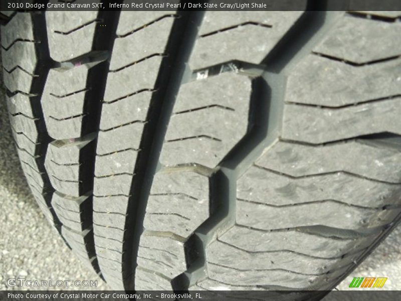 Inferno Red Crystal Pearl / Dark Slate Gray/Light Shale 2010 Dodge Grand Caravan SXT