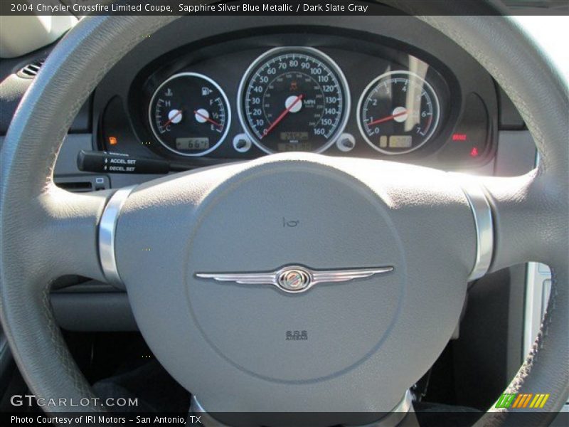 Sapphire Silver Blue Metallic / Dark Slate Gray 2004 Chrysler Crossfire Limited Coupe