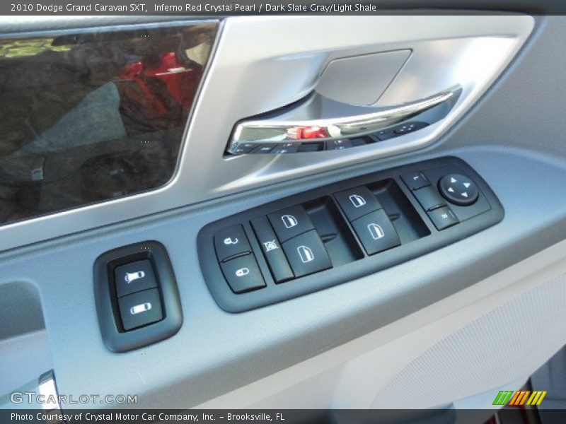 Inferno Red Crystal Pearl / Dark Slate Gray/Light Shale 2010 Dodge Grand Caravan SXT