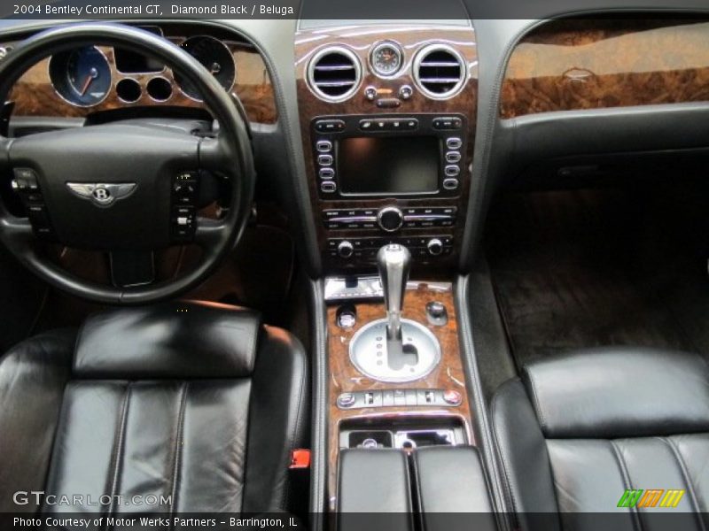 Diamond Black / Beluga 2004 Bentley Continental GT