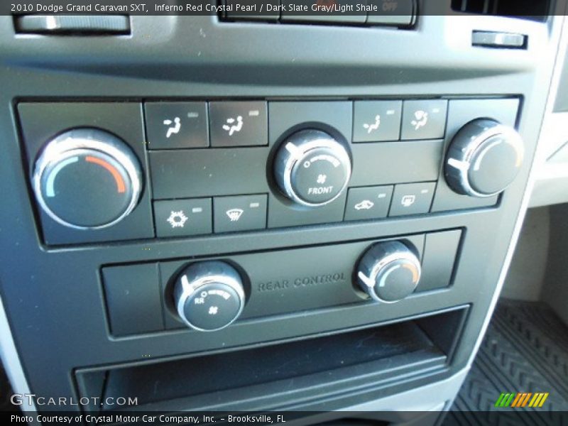 Inferno Red Crystal Pearl / Dark Slate Gray/Light Shale 2010 Dodge Grand Caravan SXT