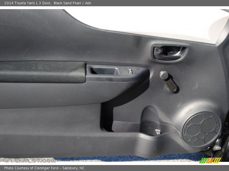 Black Sand Pearl / Ash 2014 Toyota Yaris L 3 Door