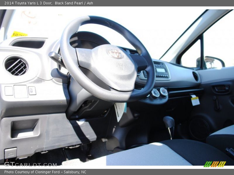 Black Sand Pearl / Ash 2014 Toyota Yaris L 3 Door