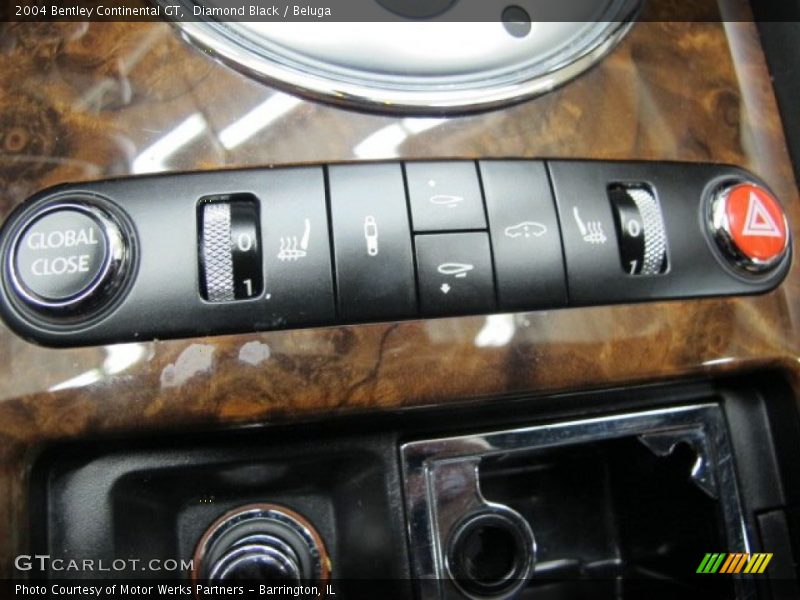 Controls of 2004 Continental GT 