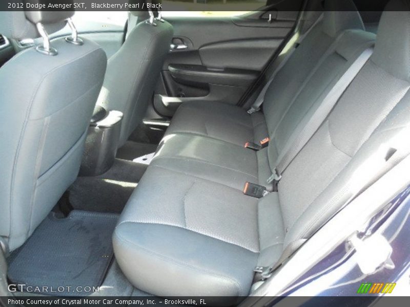 Blackberry Pearl / Black 2012 Dodge Avenger SXT