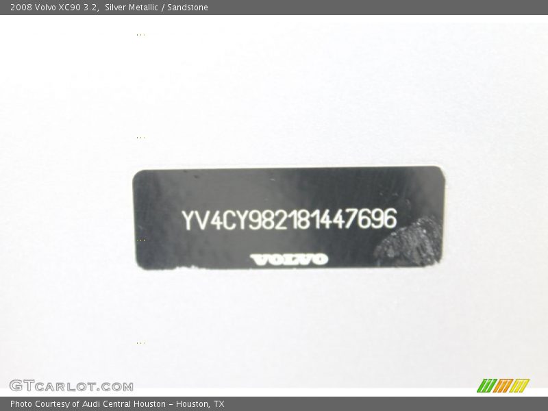 Silver Metallic / Sandstone 2008 Volvo XC90 3.2