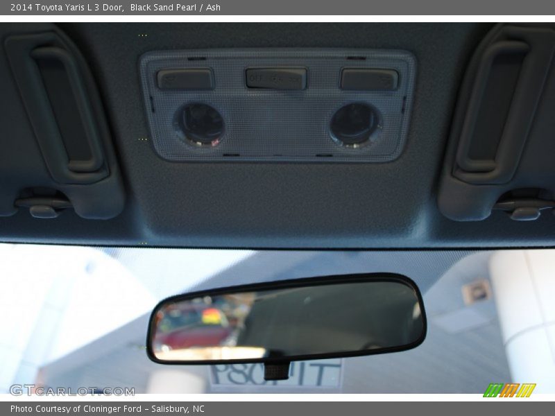 Black Sand Pearl / Ash 2014 Toyota Yaris L 3 Door