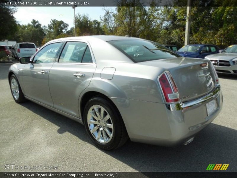 Billet Silver Metallic / Black 2013 Chrysler 300 C