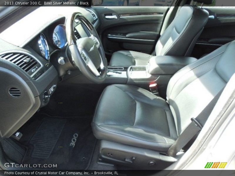 Billet Silver Metallic / Black 2013 Chrysler 300 C