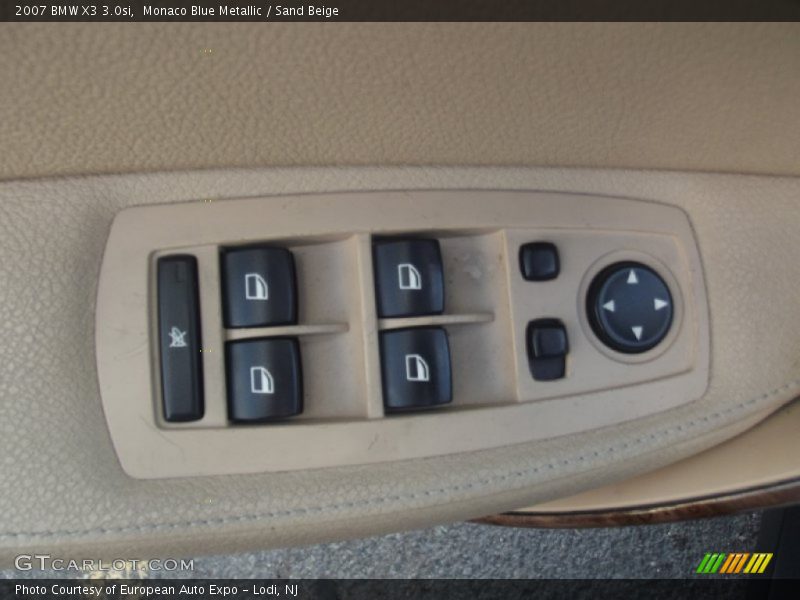 Monaco Blue Metallic / Sand Beige 2007 BMW X3 3.0si