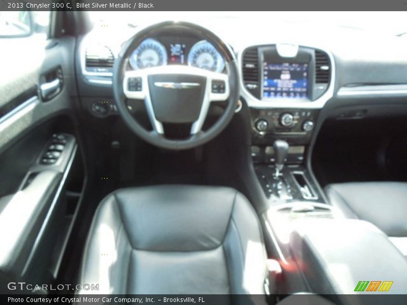 Billet Silver Metallic / Black 2013 Chrysler 300 C