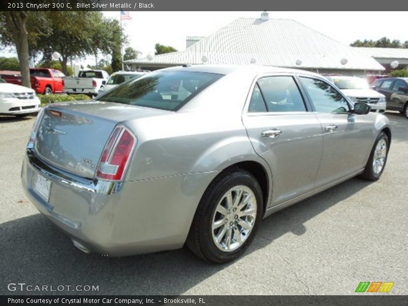 Billet Silver Metallic / Black 2013 Chrysler 300 C