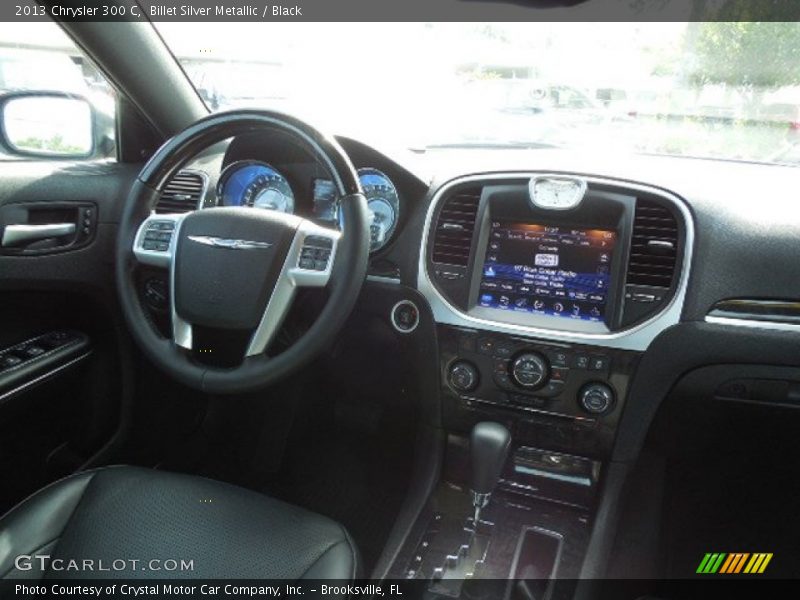 Billet Silver Metallic / Black 2013 Chrysler 300 C