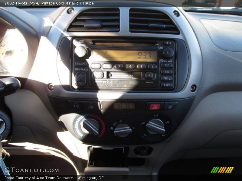 Vintage Gold Metallic / Taupe 2002 Toyota RAV4