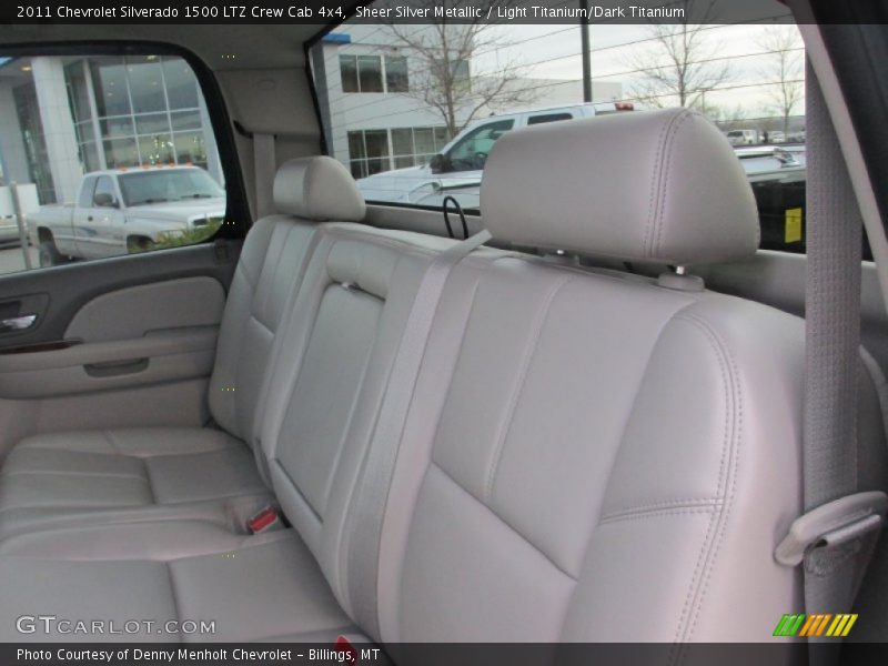 Sheer Silver Metallic / Light Titanium/Dark Titanium 2011 Chevrolet Silverado 1500 LTZ Crew Cab 4x4