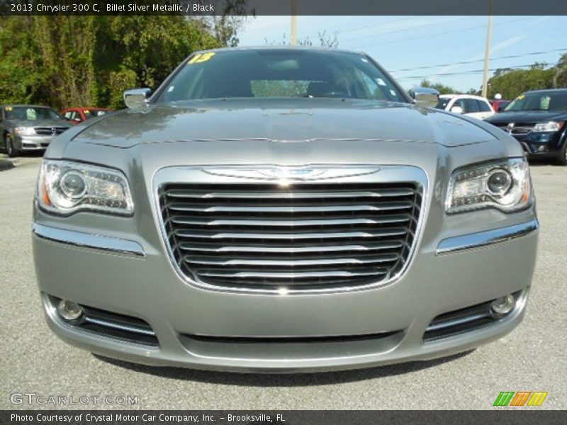 Billet Silver Metallic / Black 2013 Chrysler 300 C