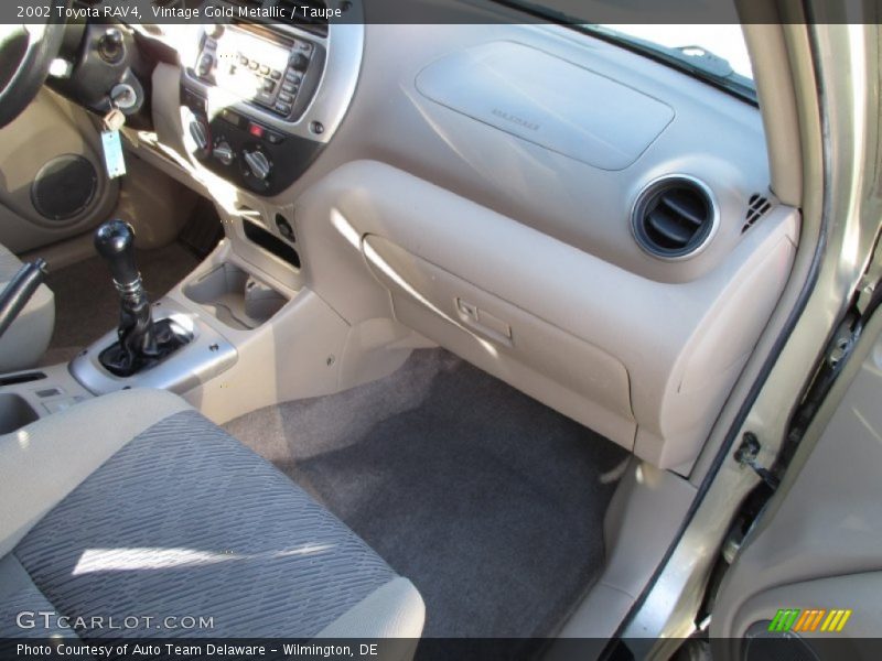Vintage Gold Metallic / Taupe 2002 Toyota RAV4