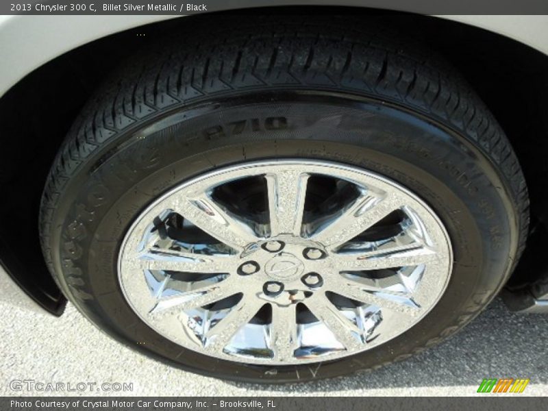 Billet Silver Metallic / Black 2013 Chrysler 300 C