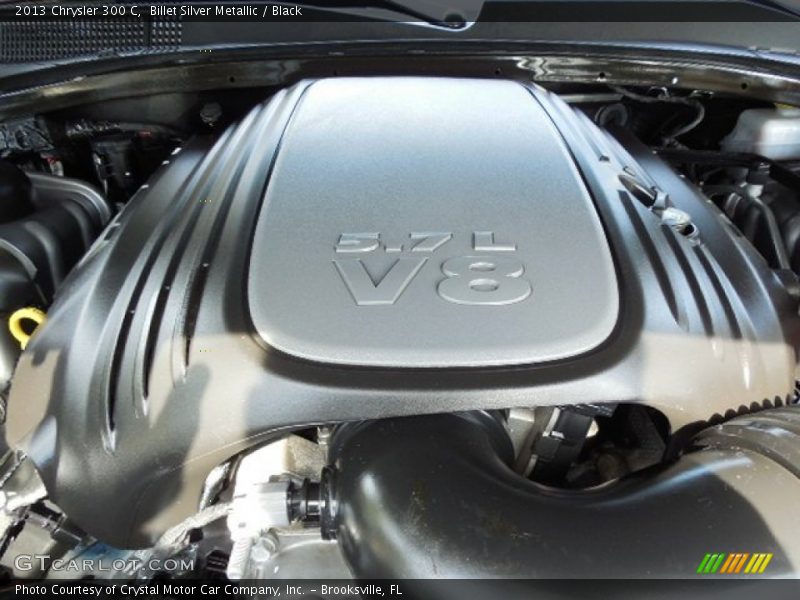 Billet Silver Metallic / Black 2013 Chrysler 300 C
