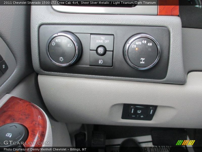 Sheer Silver Metallic / Light Titanium/Dark Titanium 2011 Chevrolet Silverado 1500 LTZ Crew Cab 4x4