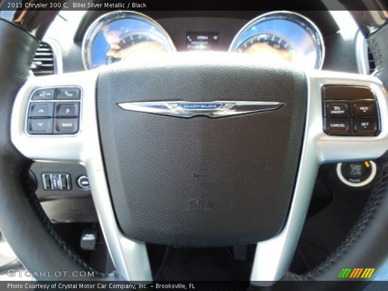 Billet Silver Metallic / Black 2013 Chrysler 300 C