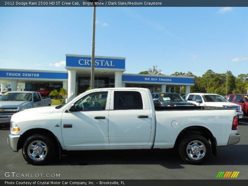 Bright White / Dark Slate/Medium Graystone 2012 Dodge Ram 2500 HD ST Crew Cab