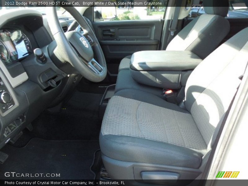 Bright White / Dark Slate/Medium Graystone 2012 Dodge Ram 2500 HD ST Crew Cab