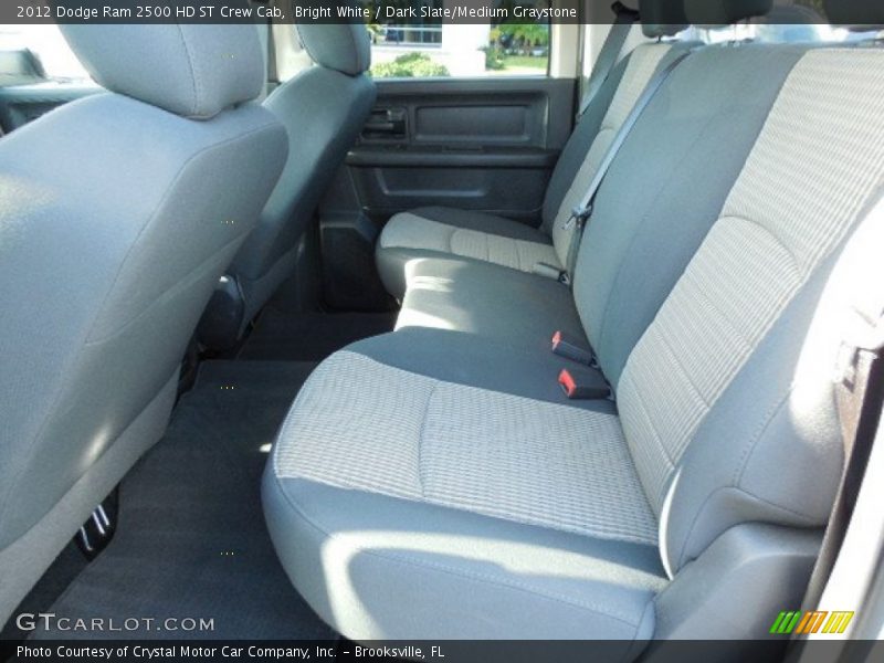 Bright White / Dark Slate/Medium Graystone 2012 Dodge Ram 2500 HD ST Crew Cab