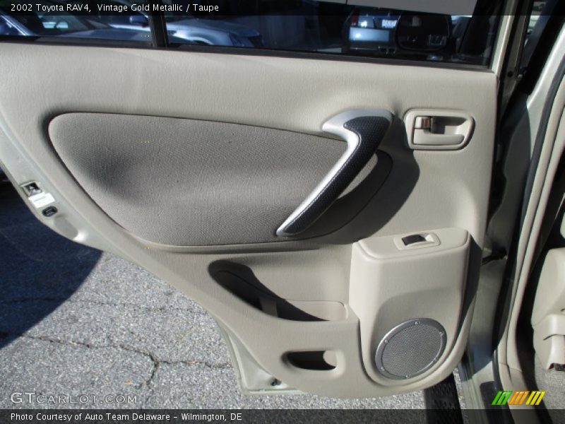 Vintage Gold Metallic / Taupe 2002 Toyota RAV4
