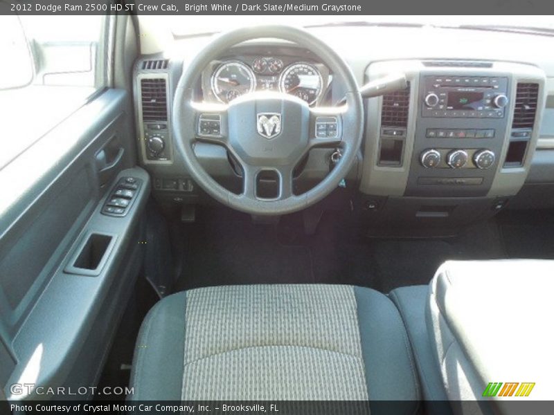 Bright White / Dark Slate/Medium Graystone 2012 Dodge Ram 2500 HD ST Crew Cab