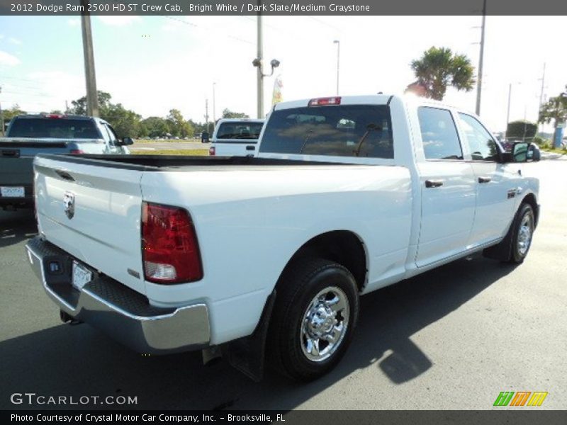 Bright White / Dark Slate/Medium Graystone 2012 Dodge Ram 2500 HD ST Crew Cab