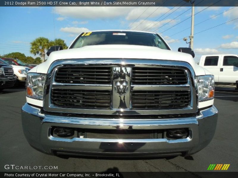 Bright White / Dark Slate/Medium Graystone 2012 Dodge Ram 2500 HD ST Crew Cab