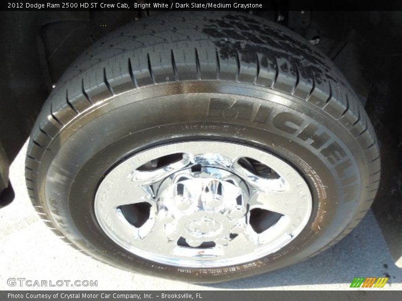 Bright White / Dark Slate/Medium Graystone 2012 Dodge Ram 2500 HD ST Crew Cab