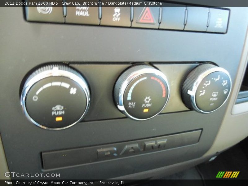 Bright White / Dark Slate/Medium Graystone 2012 Dodge Ram 2500 HD ST Crew Cab