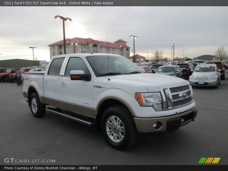 Oxford White / Pale Adobe 2011 Ford F150 XLT SuperCrew 4x4