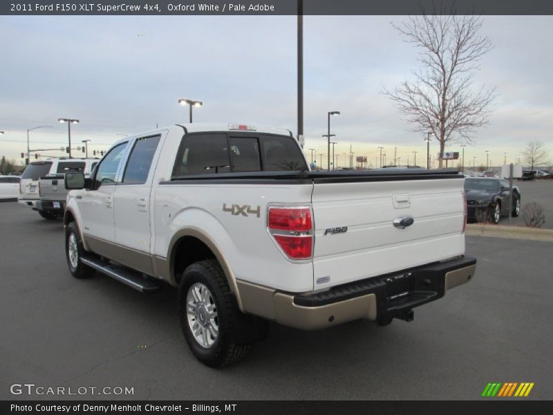 Oxford White / Pale Adobe 2011 Ford F150 XLT SuperCrew 4x4
